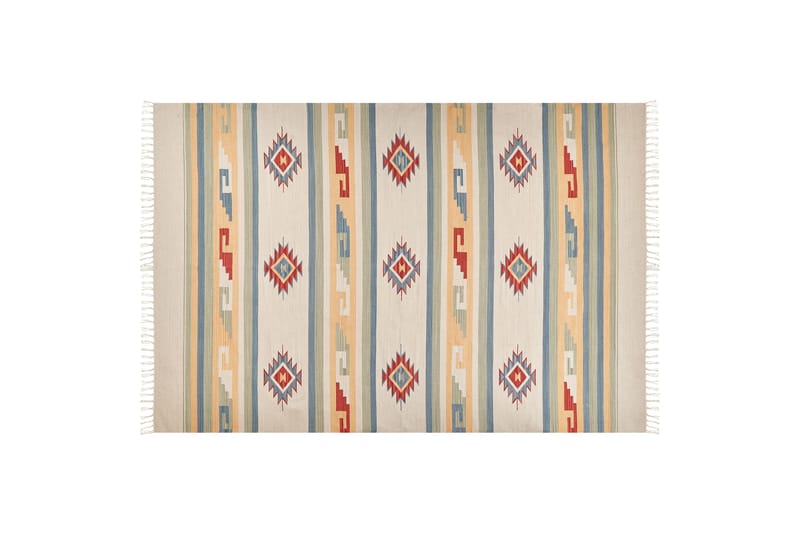 Aparan Bomullsteppe 200x300 cm - Beige - Tekstiler - Tepper & Matter - Moderne tepper - Bomullstepper