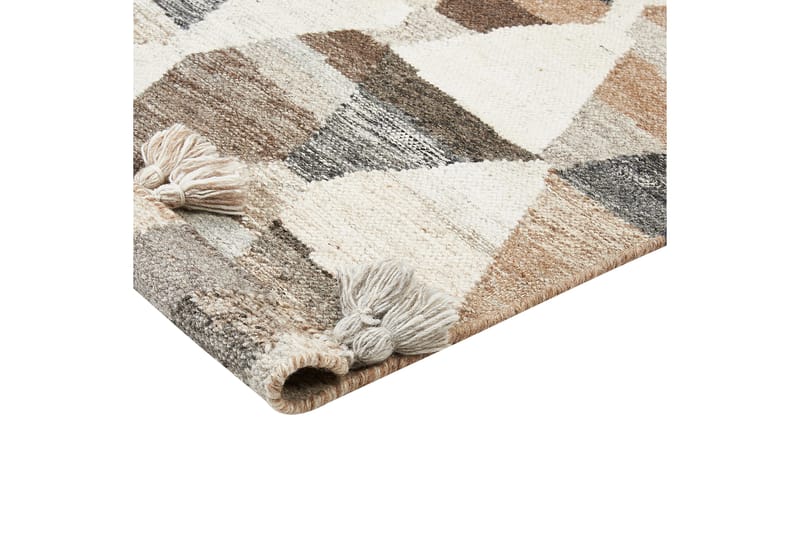 Argavand Ullteppe 200x300 cm - Beige - Tekstiler - Tepper & Matter - Moderne tepper - Ullteppe