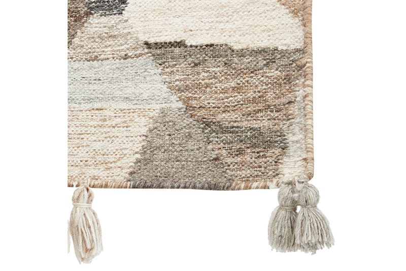 Argavand Ullteppe 200x300 cm - Beige - Tekstiler - Tepper & Matter - Moderne tepper - Ullteppe