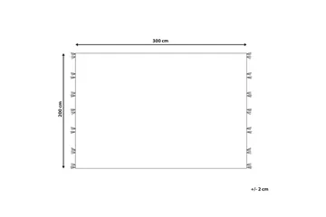 Argavand Ullteppe 200x300 cm - Beige - Tekstiler - Tepper & Matter - Moderne tepper - Ullteppe