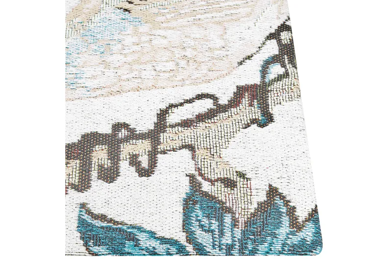 Ariha Ryeteppe 140x200 cm - Blå - Tekstiler - Tepper & Matter - Moderne tepper - Ryeteppe