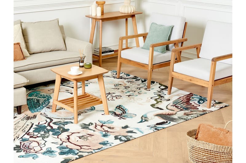 Ariha Ryeteppe 200x300 cm - Blå - Tekstiler - Tepper & Matter - Moderne tepper - Ryeteppe