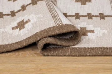 Arvika Ullteppe 160x230 cm Rektangulær - Beige - Tekstiler - Tepper & Matter - Moderne tepper - Ullteppe