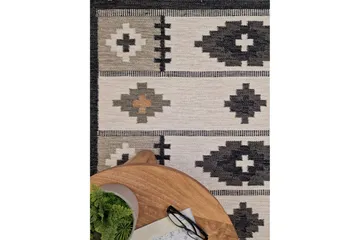 Arvika Ullteppe 160x230 cm Rektangulær - Grå - Tekstiler - Tepper & Matter - Moderne tepper - Ullteppe