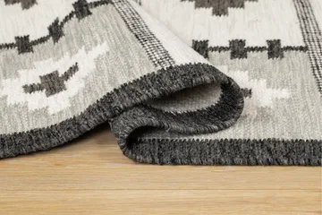 Arvika Ullteppe 160x230 cm Rektangulær - Grå - Tekstiler - Tepper & Matter - Moderne tepper - Ullteppe