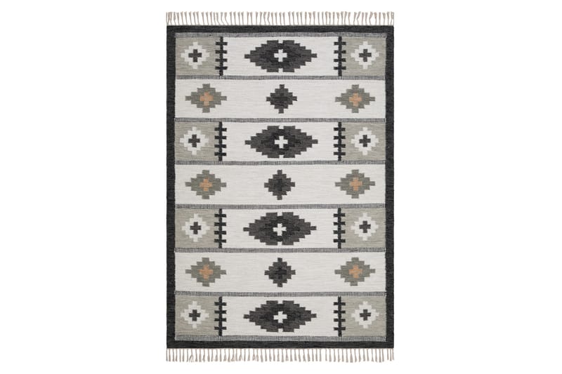 Arvika Ullteppe 160x230 cm Rektangulær - Grå - Tekstiler - Tepper & Matter - Moderne tepper - Ullteppe