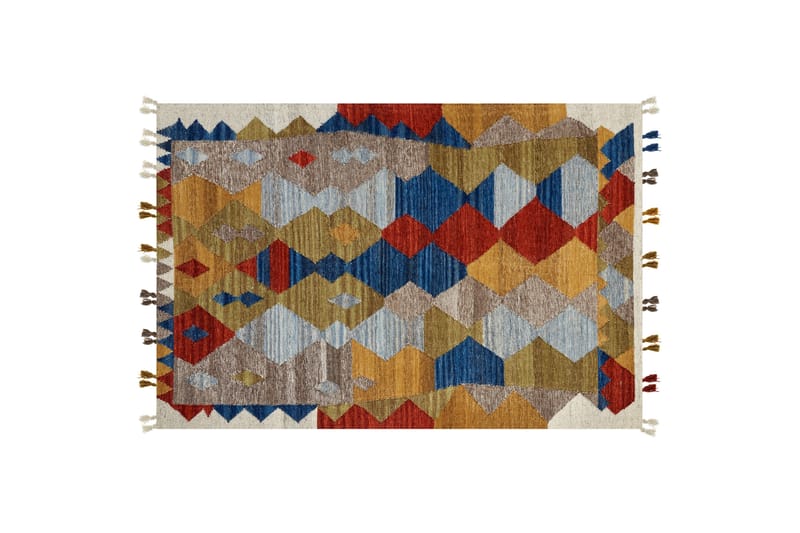 Arzakan Ullteppe 200x300 cm - Rød - Tekstiler - Tepper & Matter - Moderne tepper - Ullteppe