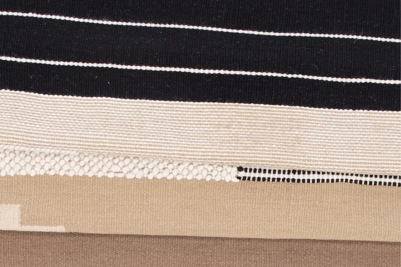 Aston Ullteppe 160x230 cm Rektangulær - Brun - Tekstiler - Tepper & Matter - Moderne tepper - Ullteppe