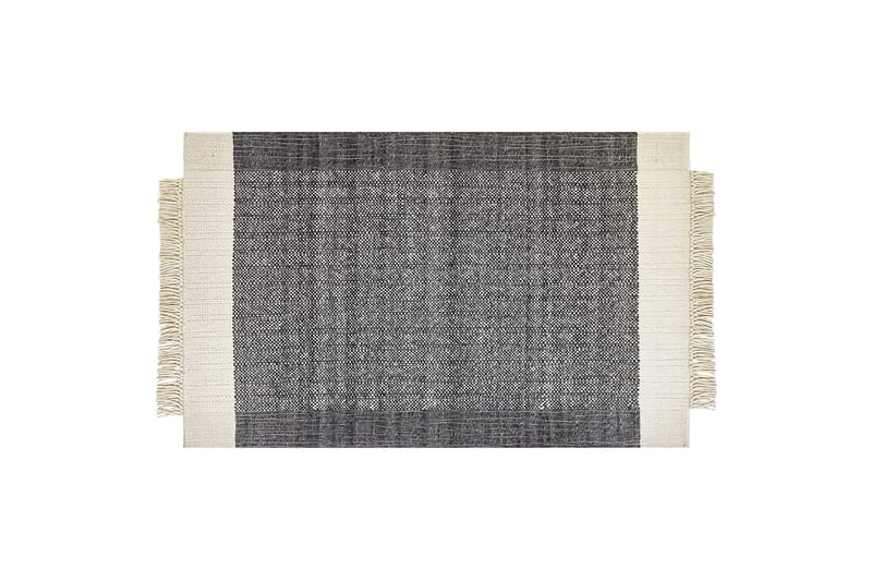 Atlanti Ullteppe 140x200 cm, Svart/hvit