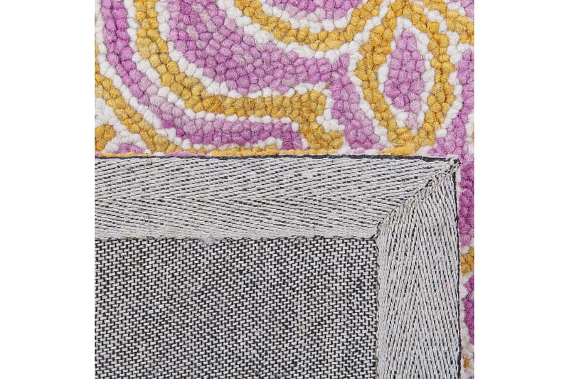 Avanos Ullteppe 200x200 cm - Rosa - Tekstiler - Tepper & Matter - Moderne tepper - Ullteppe