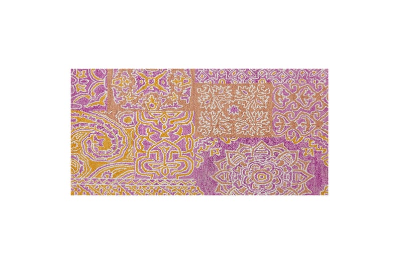 Avanos Ullteppe 80x150 cm - Rosa - Tekstiler - Tepper & Matter - Moderne tepper - Ullteppe