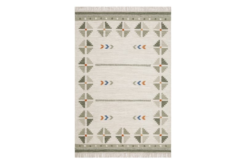 Avesta Ullteppe 140x200 cm Rektangulær - Grønn - Tekstiler - Tepper & Matter - Moderne tepper - Ullteppe