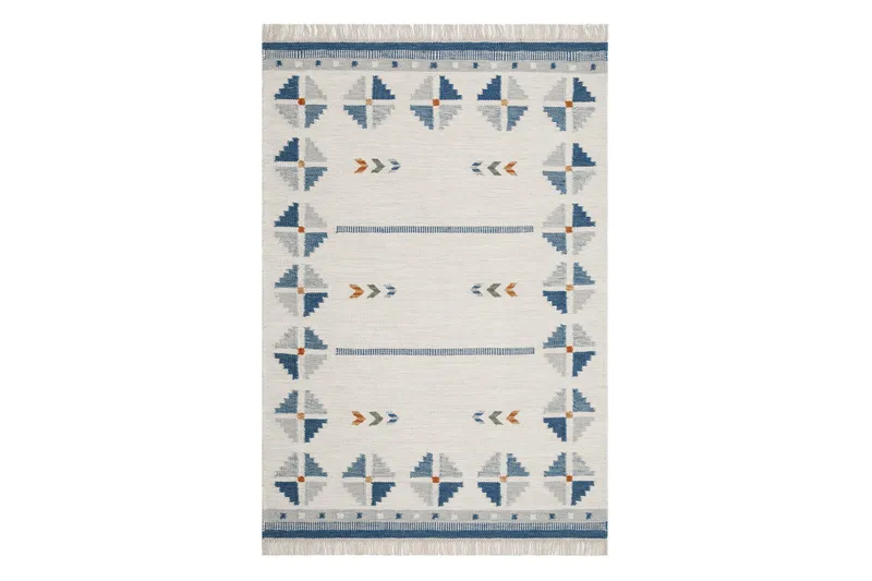 Avesta Ullteppe 160x230 cm Rektangulær, Blå