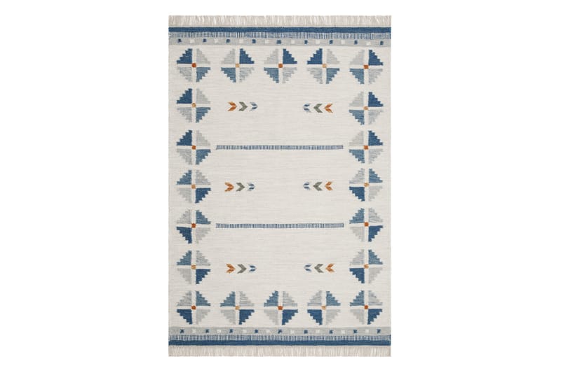 Avesta Ullteppe 200x300 cm Rektangulær - Blå - Tekstiler - Tepper & Matter - Moderne tepper - Ullteppe