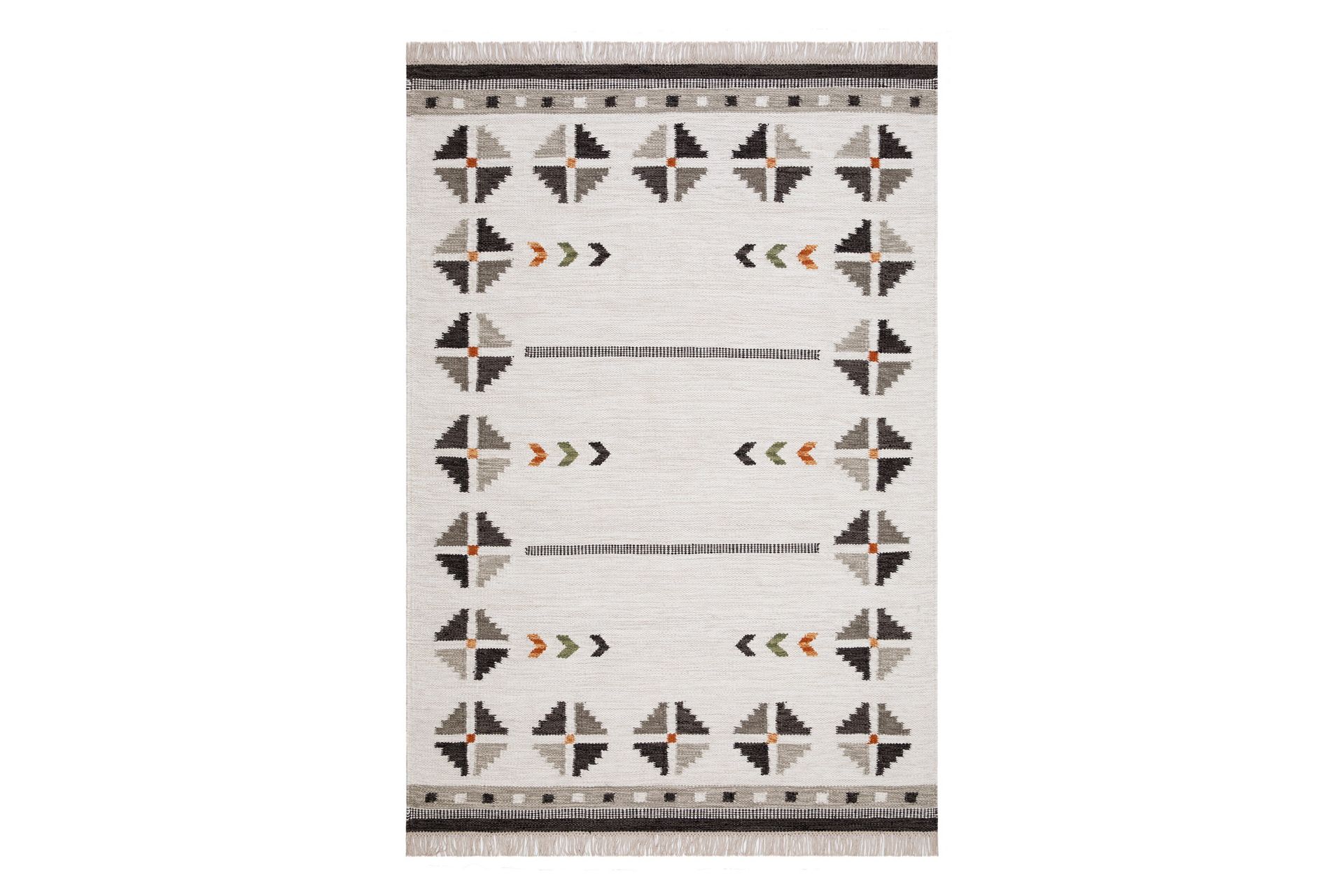 Avesta Ullteppe 200x300 cm Rektangulær - Grå - Tekstiler - Tepper & Matter - Moderne tepper - Ullteppe