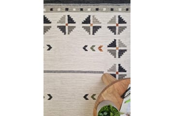 Avesta Ullteppe 200x300 cm Rektangulær - Grå - Tekstiler - Tepper & Matter - Moderne tepper - Ullteppe