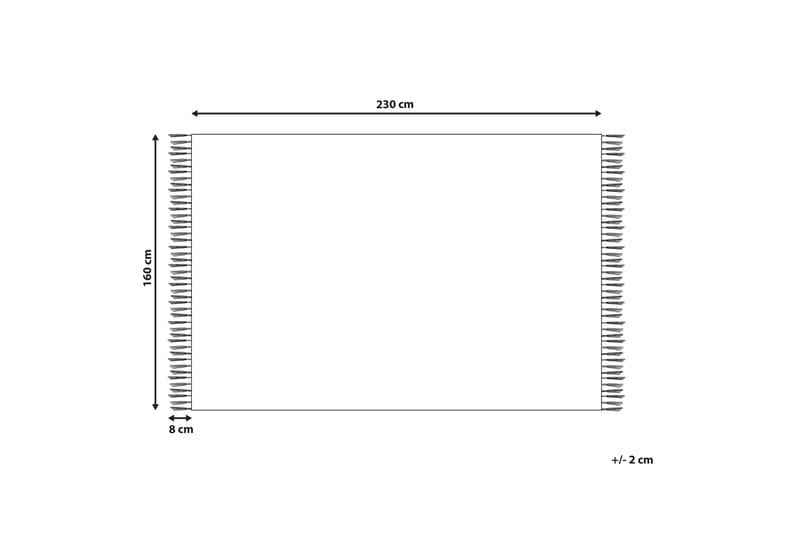 Aygavan Ullteppe 160x230 cm - Oransje - Tekstiler - Tepper & Matter - Moderne tepper - Ullteppe