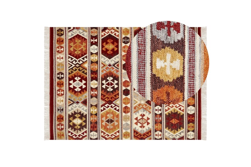 Aygavan Ullteppe 160x230 cm - Oransje - Tekstiler - Tepper & Matter - Moderne tepper - Ullteppe