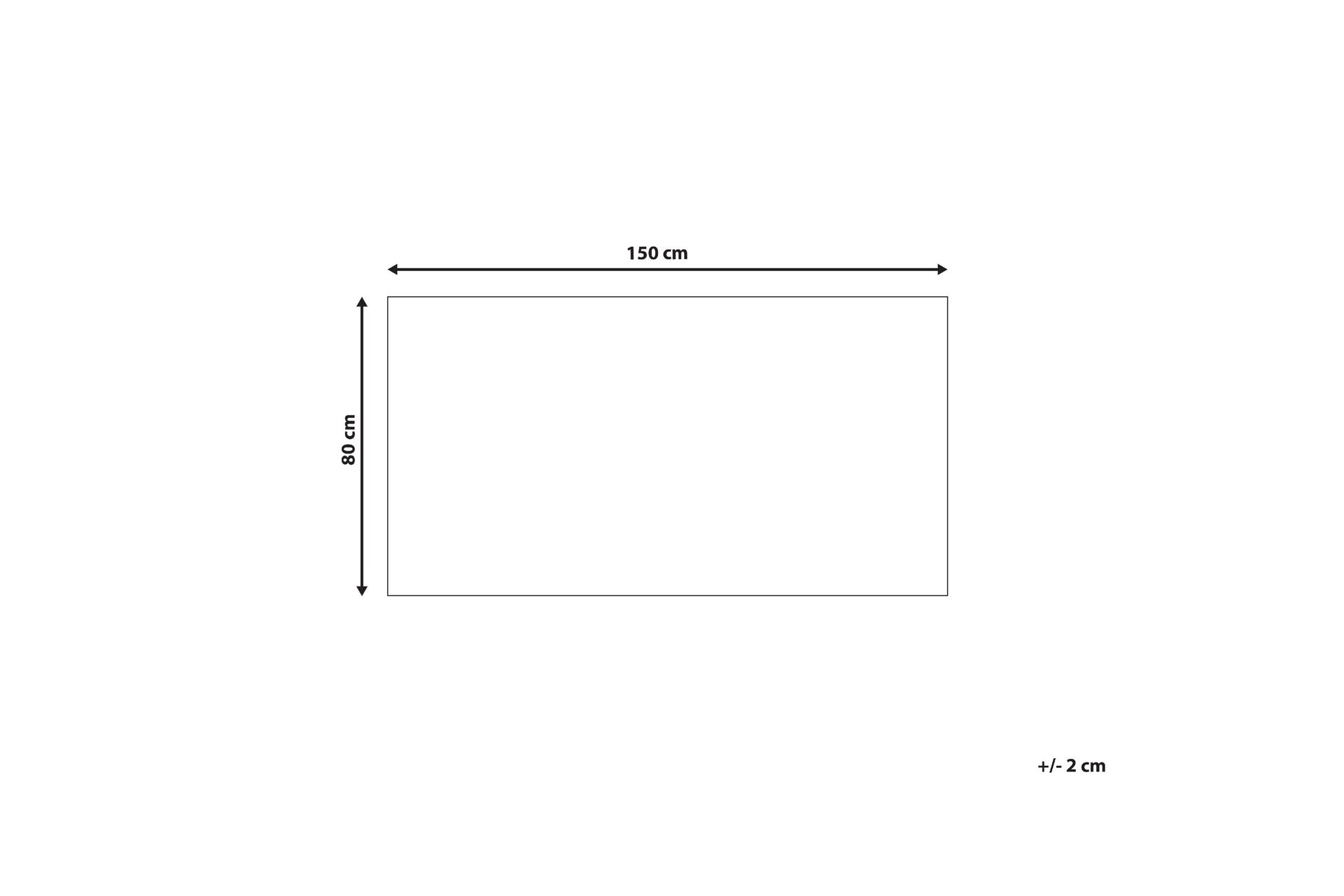 Ayrum Ryeteppe 80x150 cm - Svart/hvit - Tekstiler - Tepper & Matter - Moderne tepper - Ryeteppe