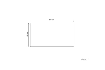 Ayrum Ryeteppe 80x150 cm - Svart/hvit - Tekstiler - Tepper & Matter - Moderne tepper - Ryeteppe