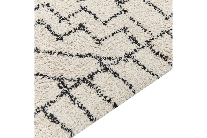 Bacarella Ryeteppe 140x200 cm - Beige - Tekstiler - Tepper & Matter - Moderne tepper - Ryeteppe