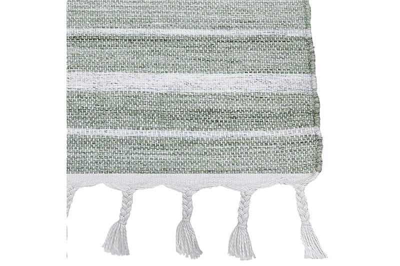 Bademli Ryeteppe 140x200 cm - Grønn - Tekstiler - Tepper & Matter - Moderne tepper - Ryeteppe