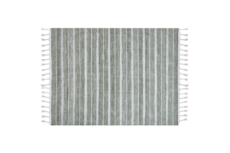 Bademli Ryeteppe 140x200 cm - Grønn - Tekstiler - Tepper & Matter - Små tepper