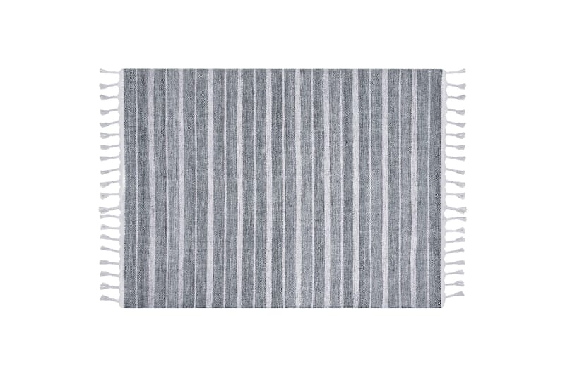 Bademli Ryeteppe 160x230 cm - Grå - Tekstiler - Tepper & Matter - Flatvevde tepper