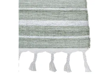 Bademli Ryeteppe 160x230 cm - Grønn - Tekstiler - Tepper & Matter - Små tepper