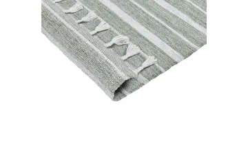 Bademli Ryeteppe 160x230 cm - Grønn - Tekstiler - Tepper & Matter - Små tepper