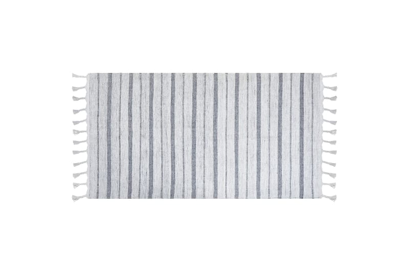 Bademli Ryeteppe 80x150 cm - Grå - Tekstiler - Tepper & Matter - Flatvevde tepper