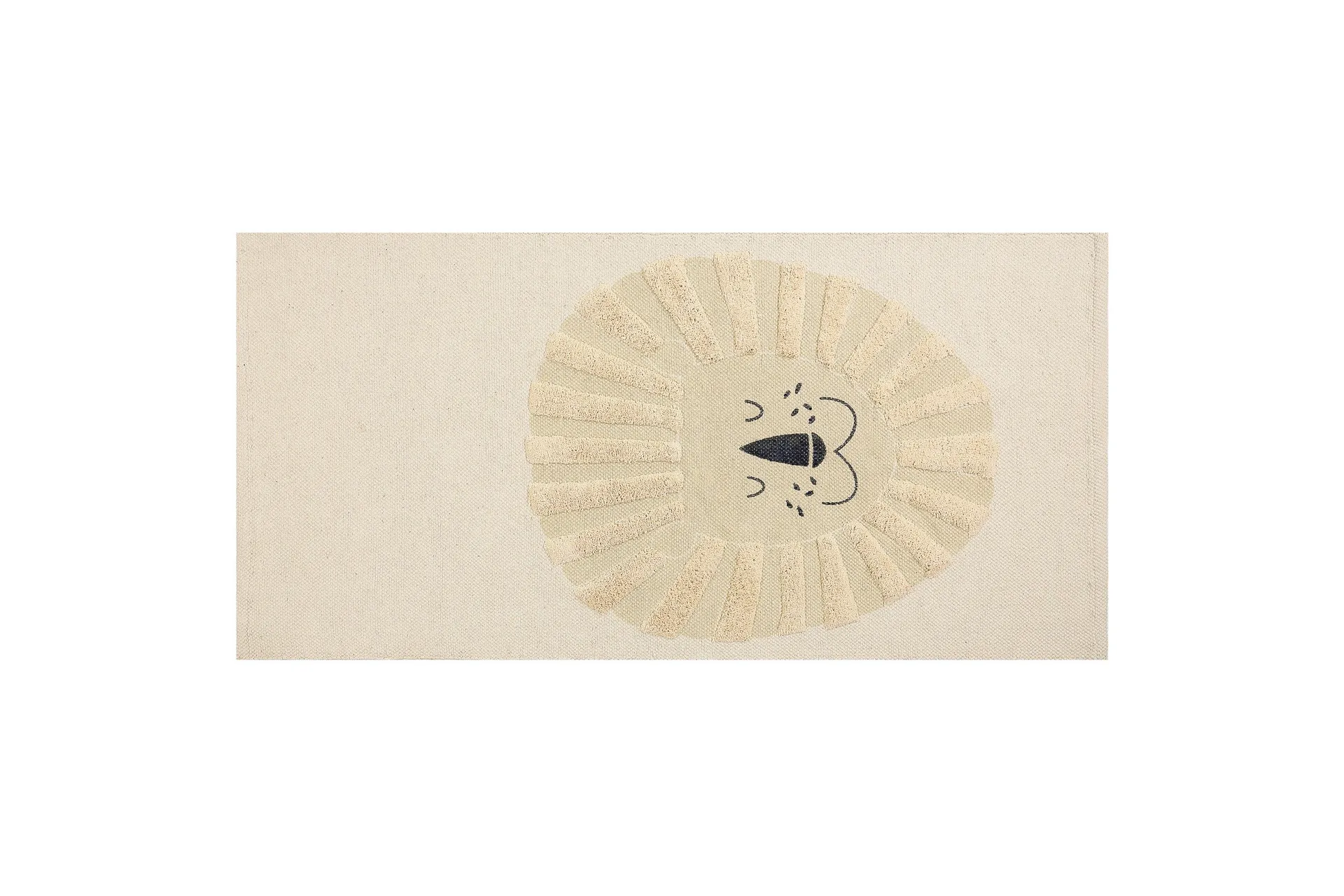Balari Bomullsteppe 80x150 cm - Beige