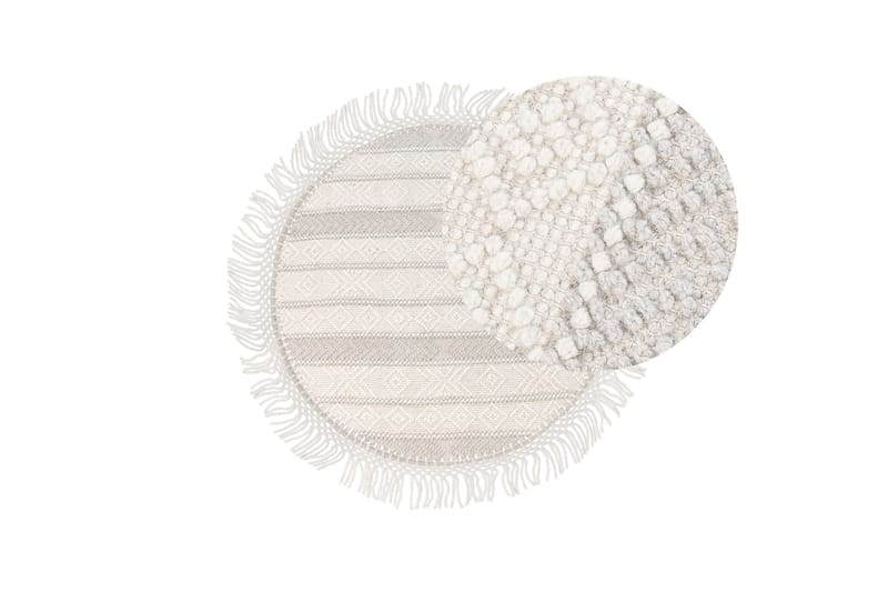 Baltalar Ullteppe 140 cm Rund - Beige - Tekstiler - Tepper & Matter - Moderne tepper - Ullteppe