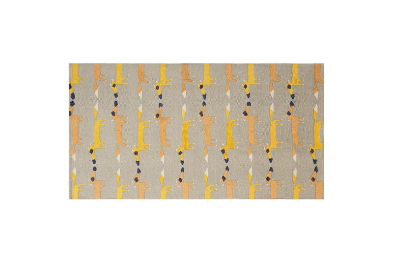 Bankgo Bomullsteppe 80x150 cm, Grå