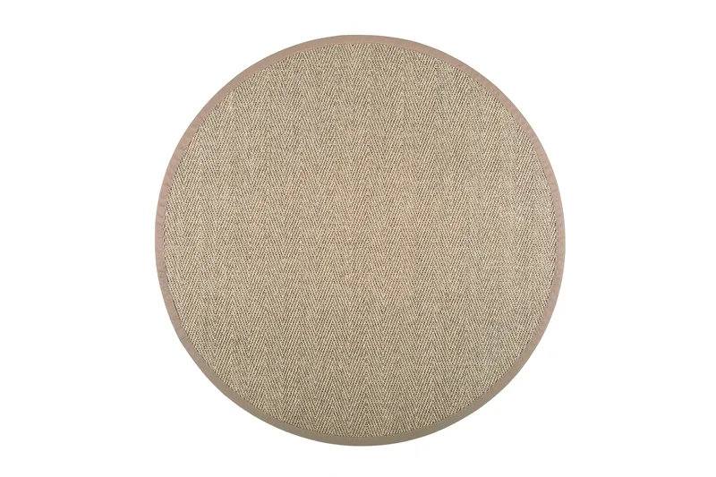 Barrakuda Matte Rund 200 cm Natur, VM Tepper