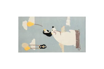 Barus Bomullsteppe 80x150 cm - Blå - Tekstiler - Barnetekstiler - Barnetepper