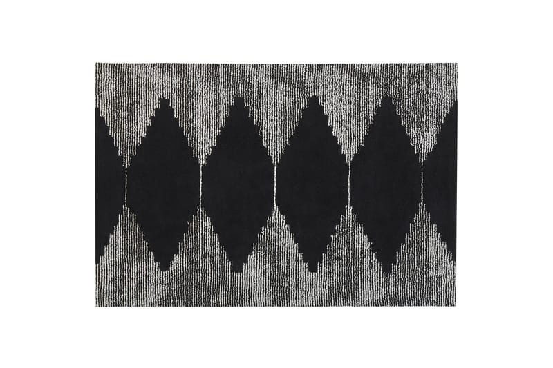 Bathinda Ryeteppe 160x230 cm - Svart/hvit - Tekstiler - Tepper & Matter - Moderne tepper - Ryeteppe
