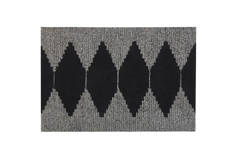 Bathinda Ryeteppe 160x230 cm - Svart/hvit - Ryeteppe