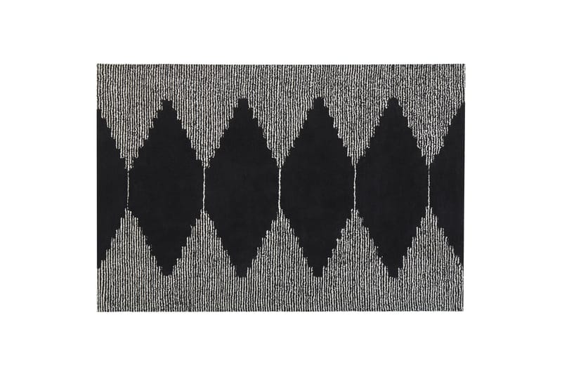 Bathinda Ryeteppe 160x230 cm - Svart/hvit - Tekstiler - Tepper & Matter - Moderne tepper - Ryeteppe