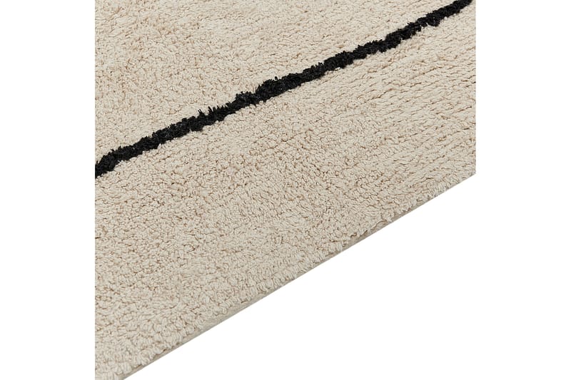 Bayir Ryeteppe 140x200 cm - Beige - Tekstiler - Tepper & Matter - Moderne tepper - Ryeteppe
