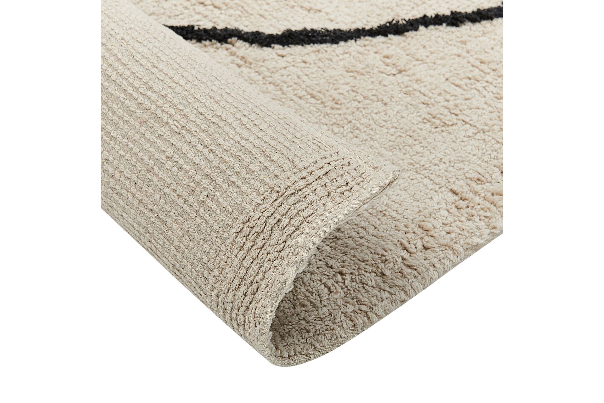 Bayir Ryeteppe 160x230 cm - Beige - Tekstiler - Tepper & Matter - Moderne tepper - Ryeteppe
