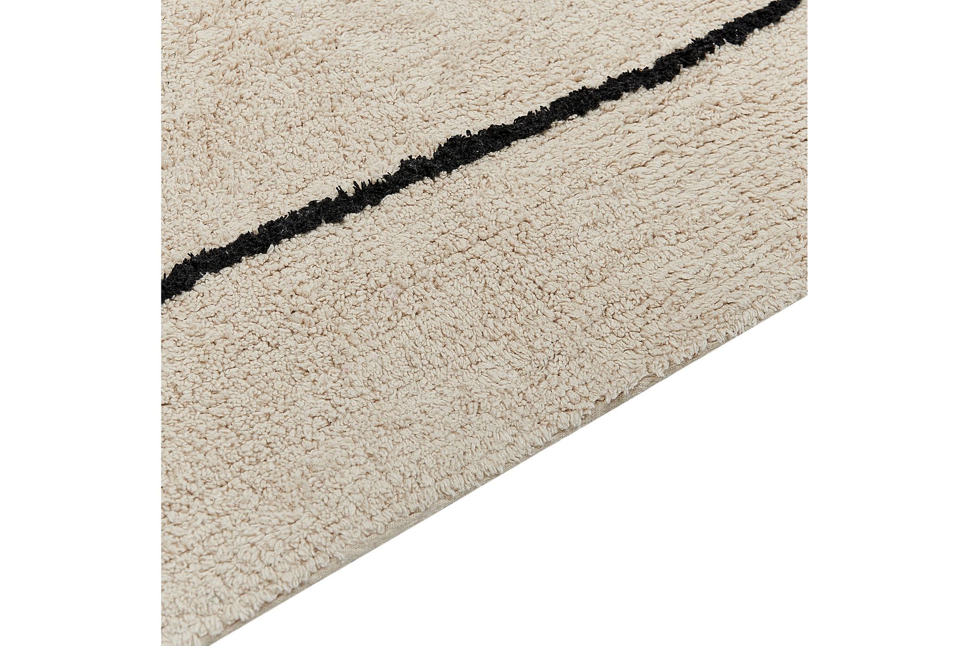 Bayir Ryeteppe 160x230 cm - Beige - Tekstiler - Tepper & Matter - Moderne tepper - Ryeteppe