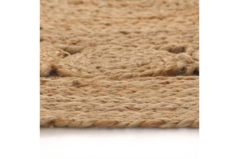 beBasic Matte flettet jute 210 cm rund - Beige - Tekstiler - Tepper & Matter - Moderne tepper - Sisaltepper