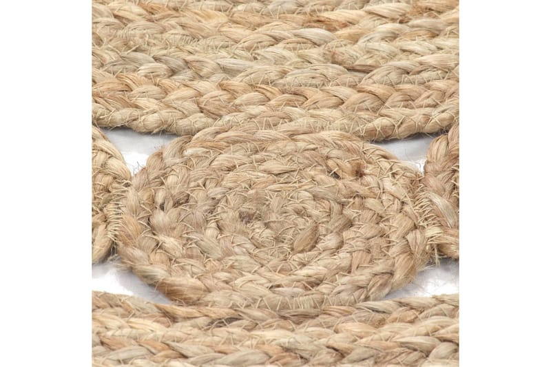 beBasic Matte flettet jute 210 cm rund - Beige - Tekstiler - Tepper & Matter - Moderne tepper - Sisaltepper