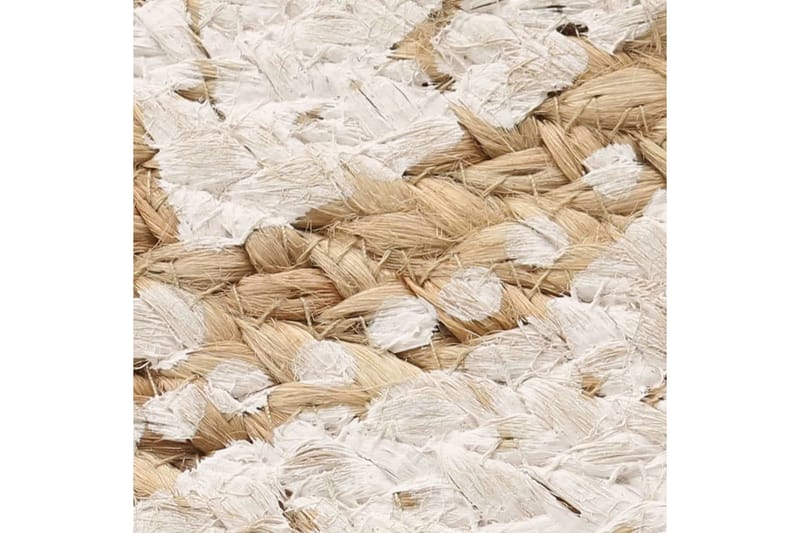 beBasic Matte flettet jute trykt 180 cm rund - Beige - Tekstiler - Tepper & Matter - Moderne tepper - Sisaltepper