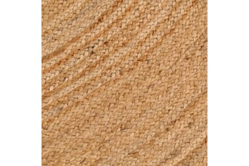 beBasic Teppe flettet jute 180 cm rund - Beige - Tekstiler - Tepper & Matter - Moderne tepper - Sisaltepper