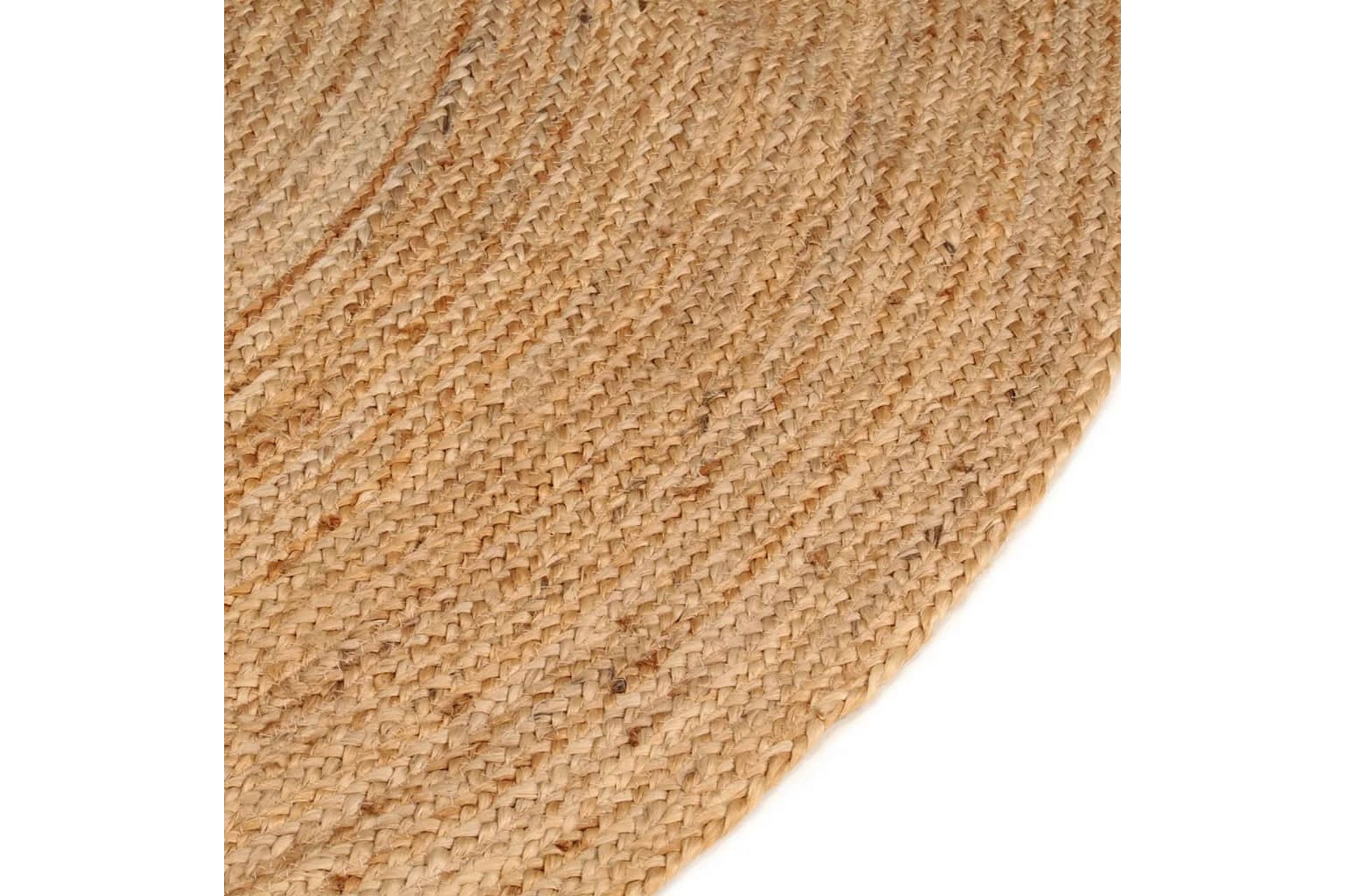 beBasic Teppe flettet jute 180 cm rund - Beige - Tekstiler - Tepper & Matter - Moderne tepper - Sisaltepper