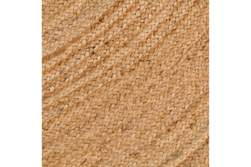 beBasic Teppe flettet jute 210 cm rund - Beige - Tekstiler - Tepper & Matter - Moderne tepper - Sisaltepper