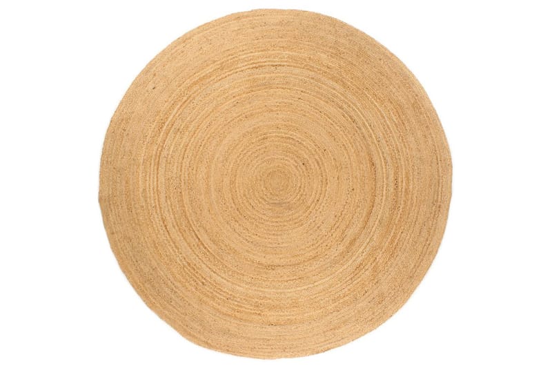 beBasic Teppe flettet jute 240 cm rund - Beige - Tekstiler - Tepper & Matter - Moderne tepper - Sisaltepper
