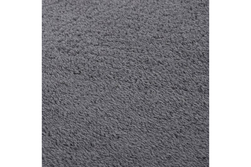 beBasic Vaskbart teppe mykt shaggy 120x170 cm sklisikkert antrasitt - AntrasittgrÃ¥ - Wiltontepper - Friezematter